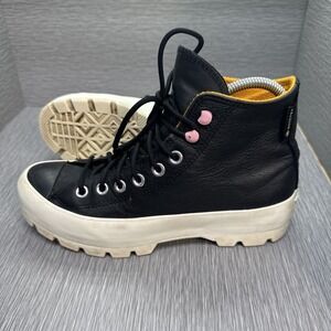Converse Berkshire Gore-Tex Waterproof Leather Lugged Winter Boots Women's 8.5